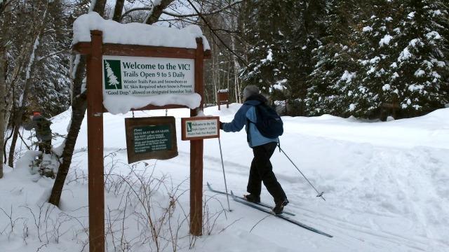 The Paul Smiths VIC has an amazing variety of ski and skate trails