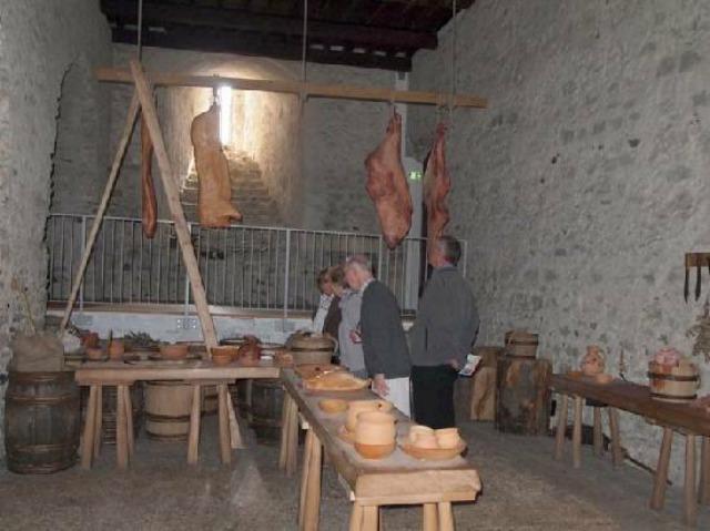 this medieval kitchen re-creation in Dover Castle, UK, shows the challenges of early cooks