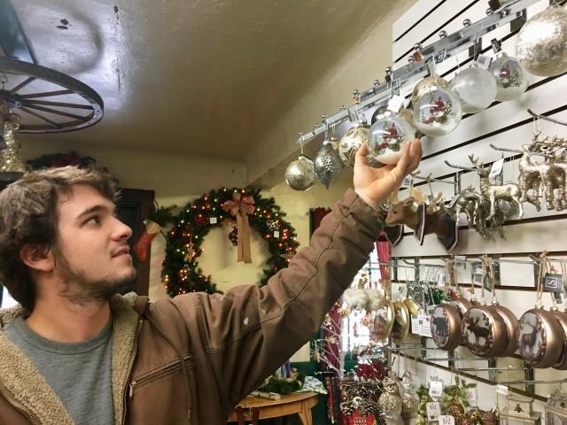 So many ornaments to choose from!