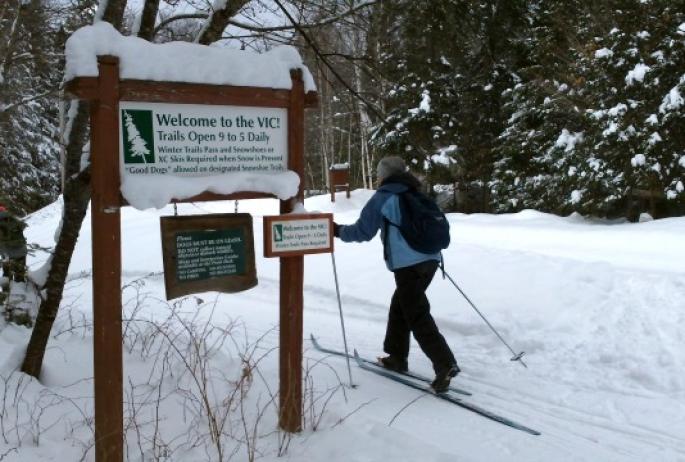 The Paul Smiths VIC has an amazing variety of ski and skate trails