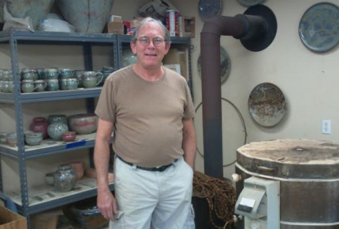 the "rock star" behind the native rock glazes