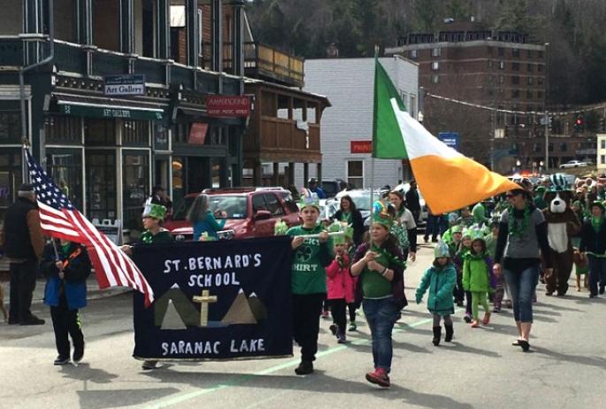 The 2016 St. Patrick's Day parade.