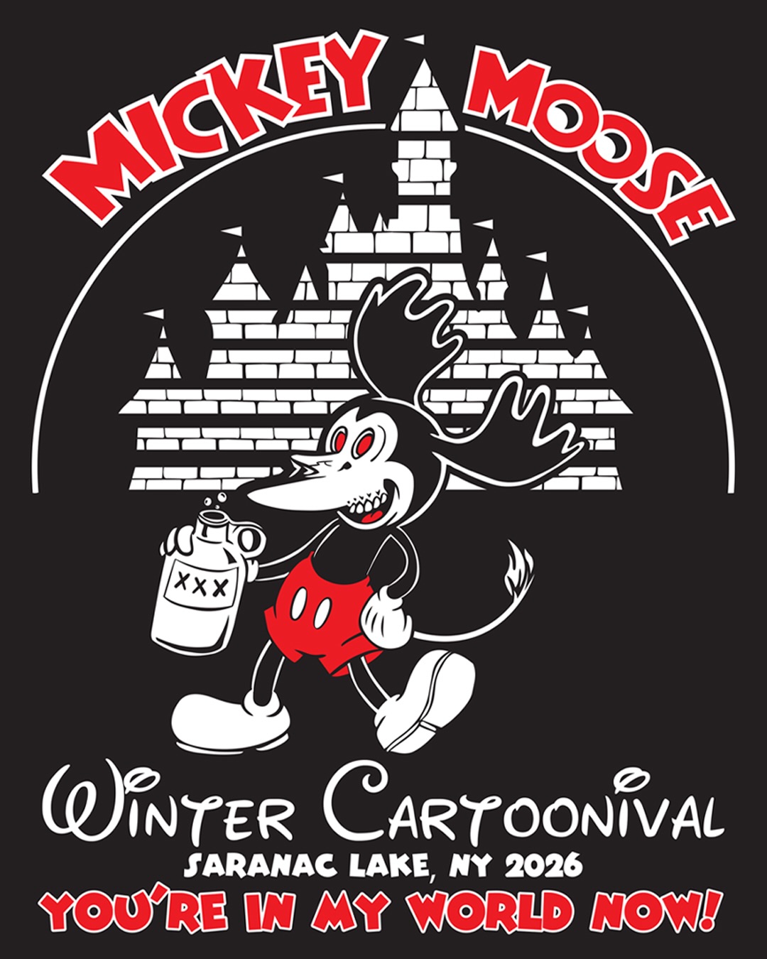 Mickey Moose - Bitters and Bones Winter Carnival Music | Saranac