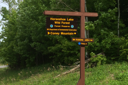 Photo of Coney Mountain trailhead