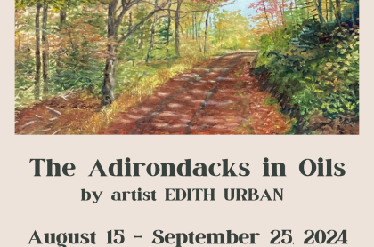 The Adirondacks in Oils by artist Edith Urban
