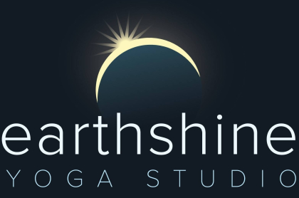 Earthshine Yoga Studio with eclipsing sun image