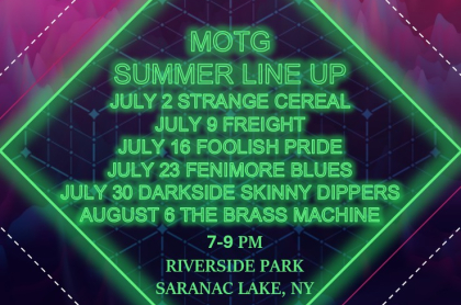 2025 MOG lineup featuring Strange Cereal July 2