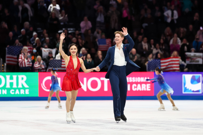 Pair of figure skaters