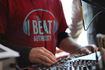 DJ David Sommerstein of the Beat Authority