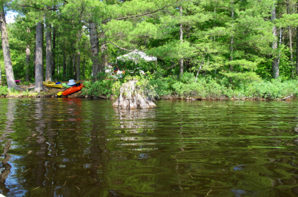 Buck Pond is a popular campground