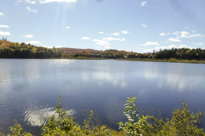 Lake Clear has much shoreline to explore.