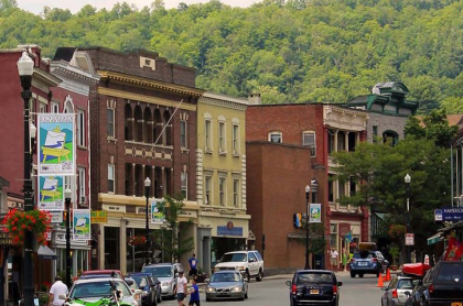 Saranac Lake’s downtown buildings hold fascinating history.