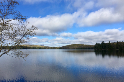 Lake Colby is popular all summer
