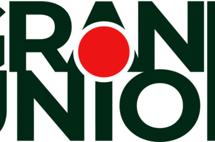 Green and red Grand Union logo