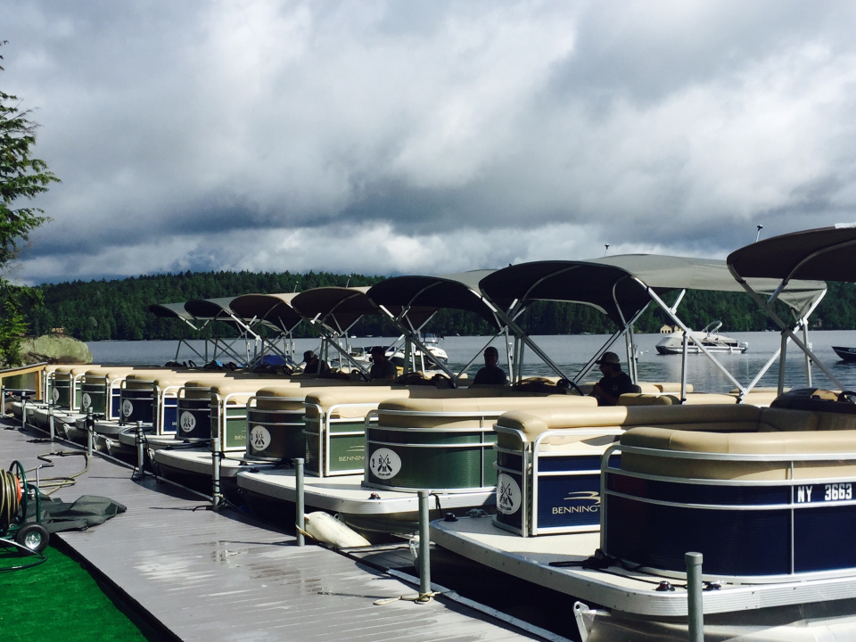 Saranac Lake Marina  Saranac Lake, Adirondacks, New York