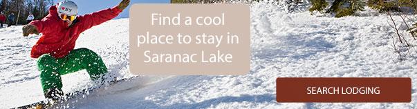 find a cool place to stay in saranac lake