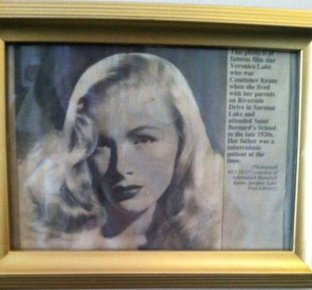 Veronica Lake made her peek-a-boo hairstyle famous