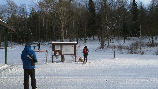 Dewey Mountain has a network of groomed trails