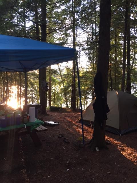 Camp Set-up.