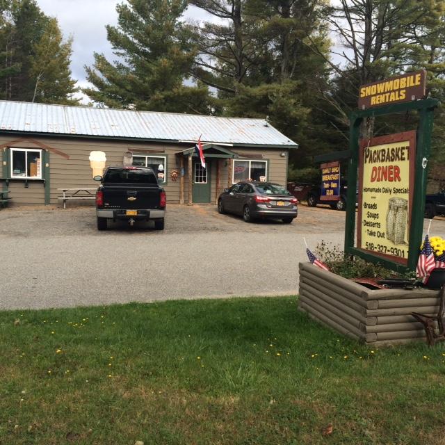The Packbasket Diner, located on Route 86.