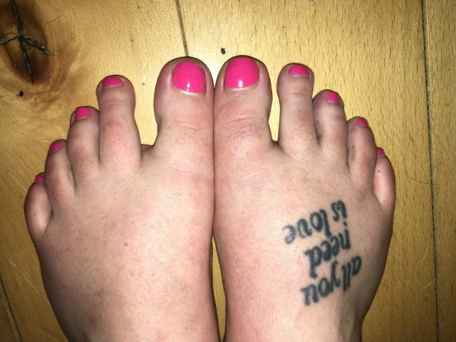 Fresh pedicure by K Nails in Lake Placid