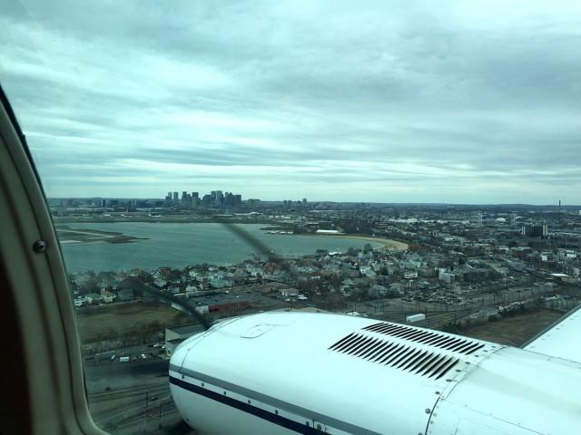 Arriving in Boston