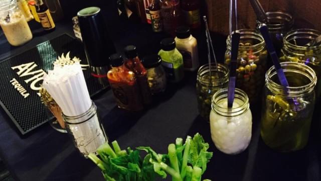 The "make your own bloody Mary bar" at Grizle T's is from noon-7 p.m. every Sunday. (Photo courtesy of Grizle T's Facebook page)
