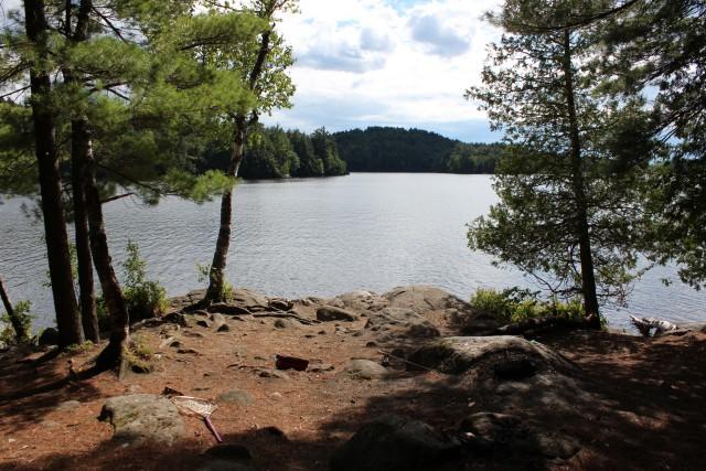 This not-so-secret swimming area is also a popular fishing spot.