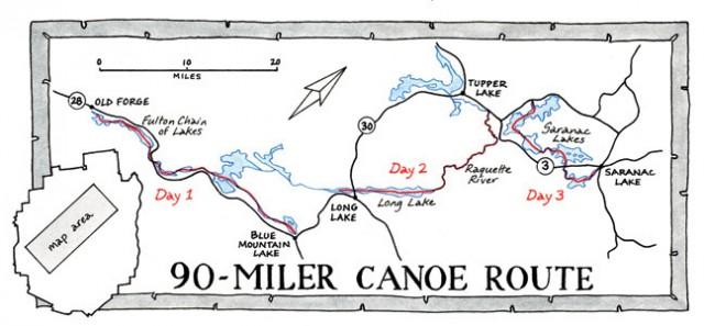 Trace this famous water route from the earliest settlers of the area.