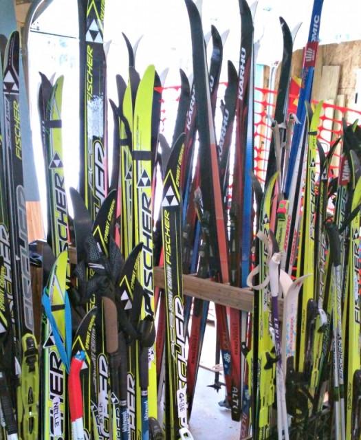 No gear? No problem! Dewey Mountain has a rental shop, and there are lessons available.