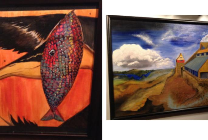 Ecuadorian elements in both these paintings