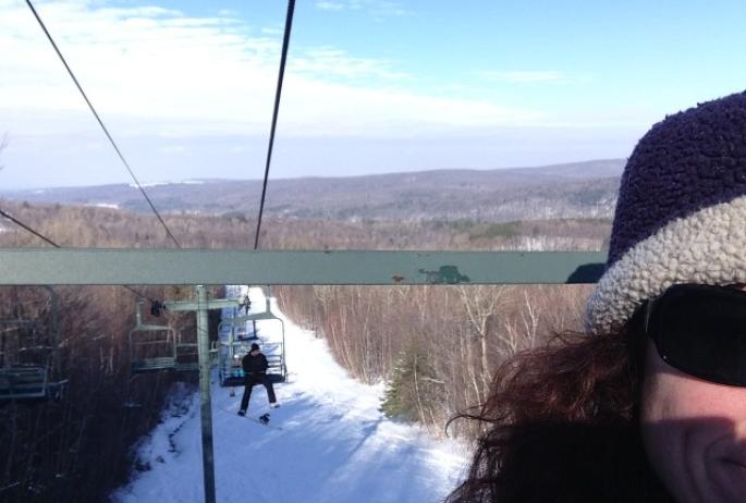 The view from the lift of my demise.