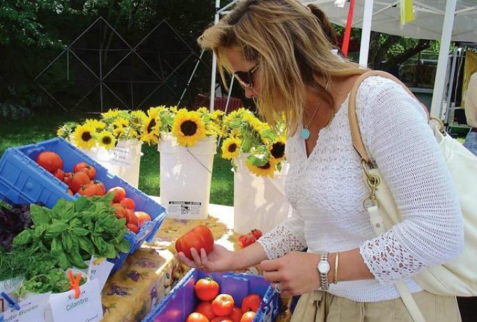 from fresh flowers to fresh cupcakes -- explore our many farmer's markets