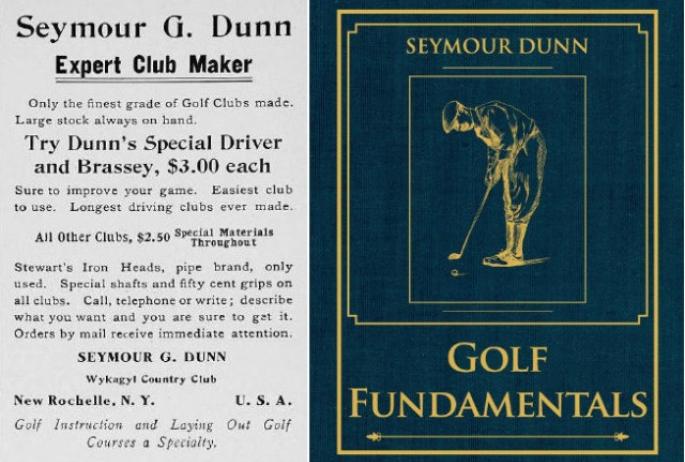Seymour Dunn; third generation of golf expertise