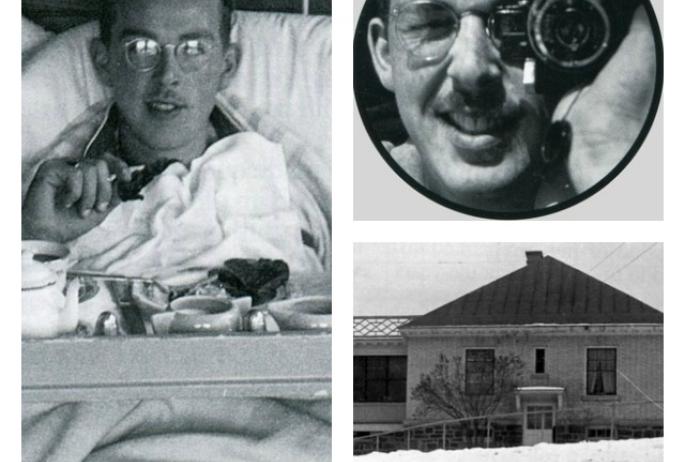 at the age of 21, Richard "Dick" Ray arrived in Saranac Lake expecting a six months stay in Asiel Cottage -- he would not be cured for 12 years