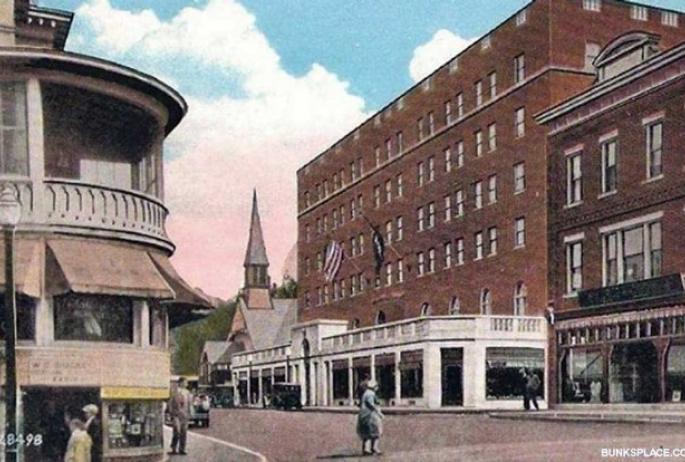the famous Arcade was a focus of Main Street shopping, and will be again
