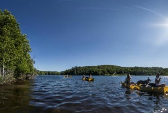 Three days of camping and paddling along the "Highway of the Adirondacks"