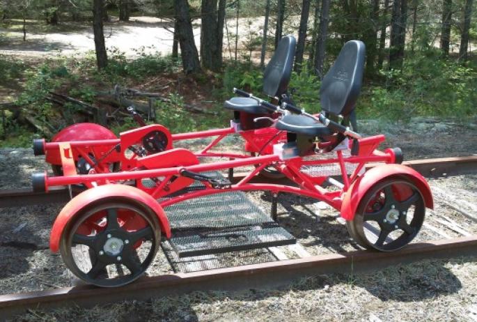 Saranac Lake welcomes the first rail bikes in America