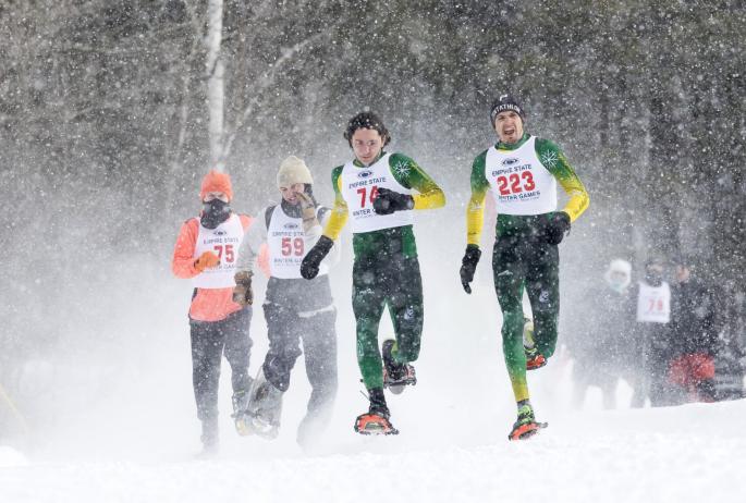 Adirondack Snowshoe Fest is as exciting to watch as it is to compete in.
