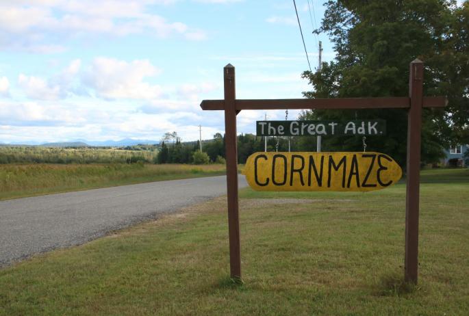 Finding the Great Adirondack Corn Maze is way easier than completing the maze itself.