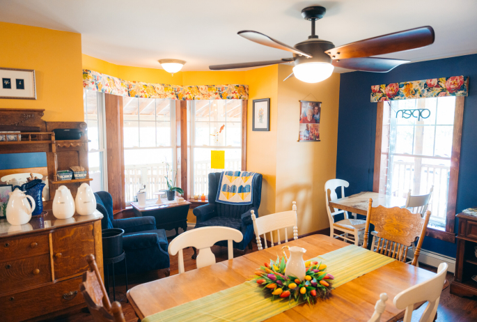 Early Dawn Confections in Saranac Lake.