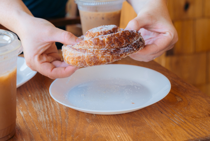 Pastries in Saranac Lake.