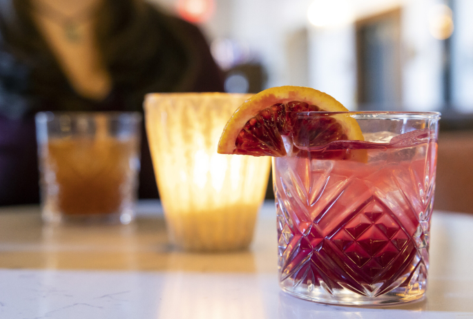 Drinks at the Great Hall Bar.