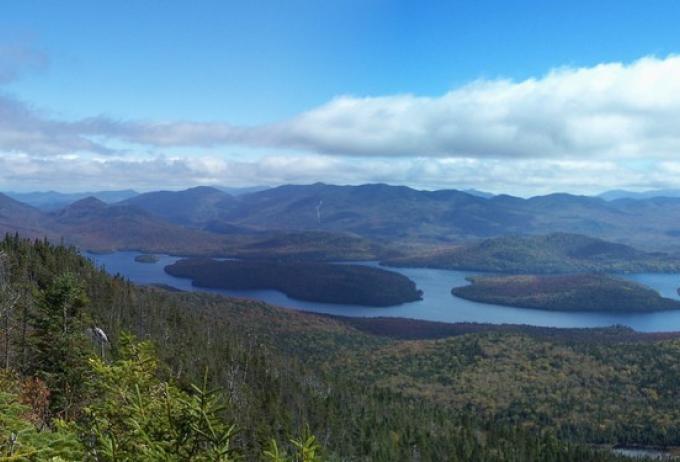 Incredible views from the summit of the McKenzie Mountain Wilderness.