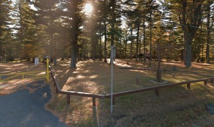 Meadowbrook Campground between Lake Placid and Saranac Lake.