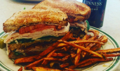 The ADK Cavu Cafe has comfort food with craft attention.