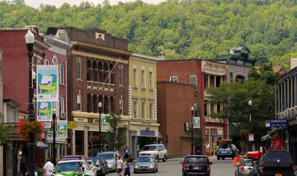 Saranac Lake’s downtown buildings hold fascinating history.