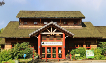 Front of museum